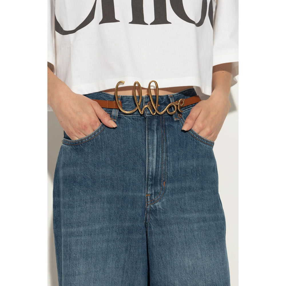 Chloé Brown Belts Women