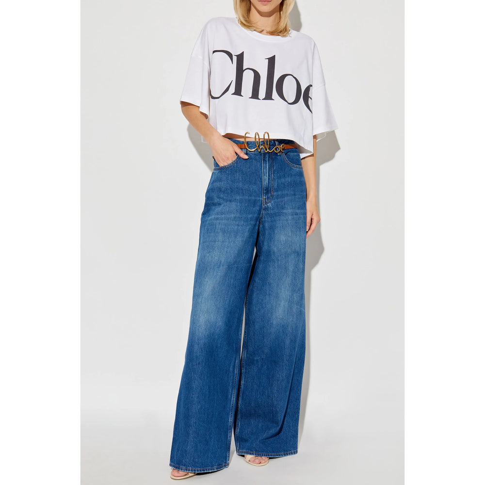 Chloé White Tops - T-Shirts & Jerseys Women