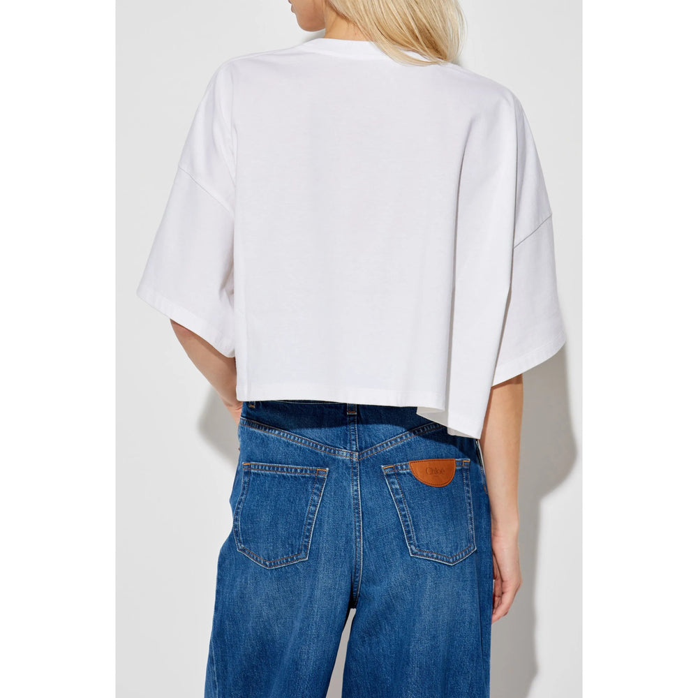 Chloé White Tops - T-Shirts & Jerseys Women