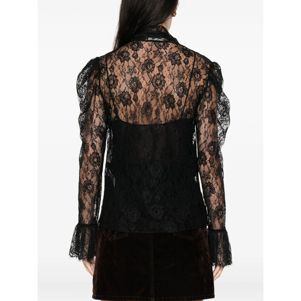 Chloé Black Tops - Blouses Women