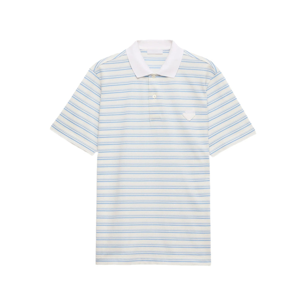 Prada White Polo Shirts Men