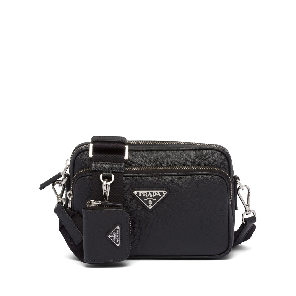 Prada Black Shoulder Bags Men