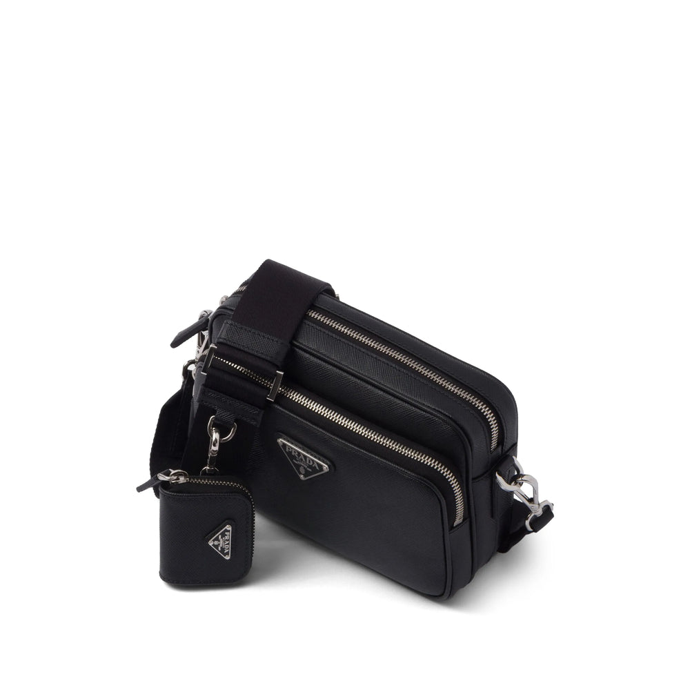 Prada Black Shoulder Bags Men