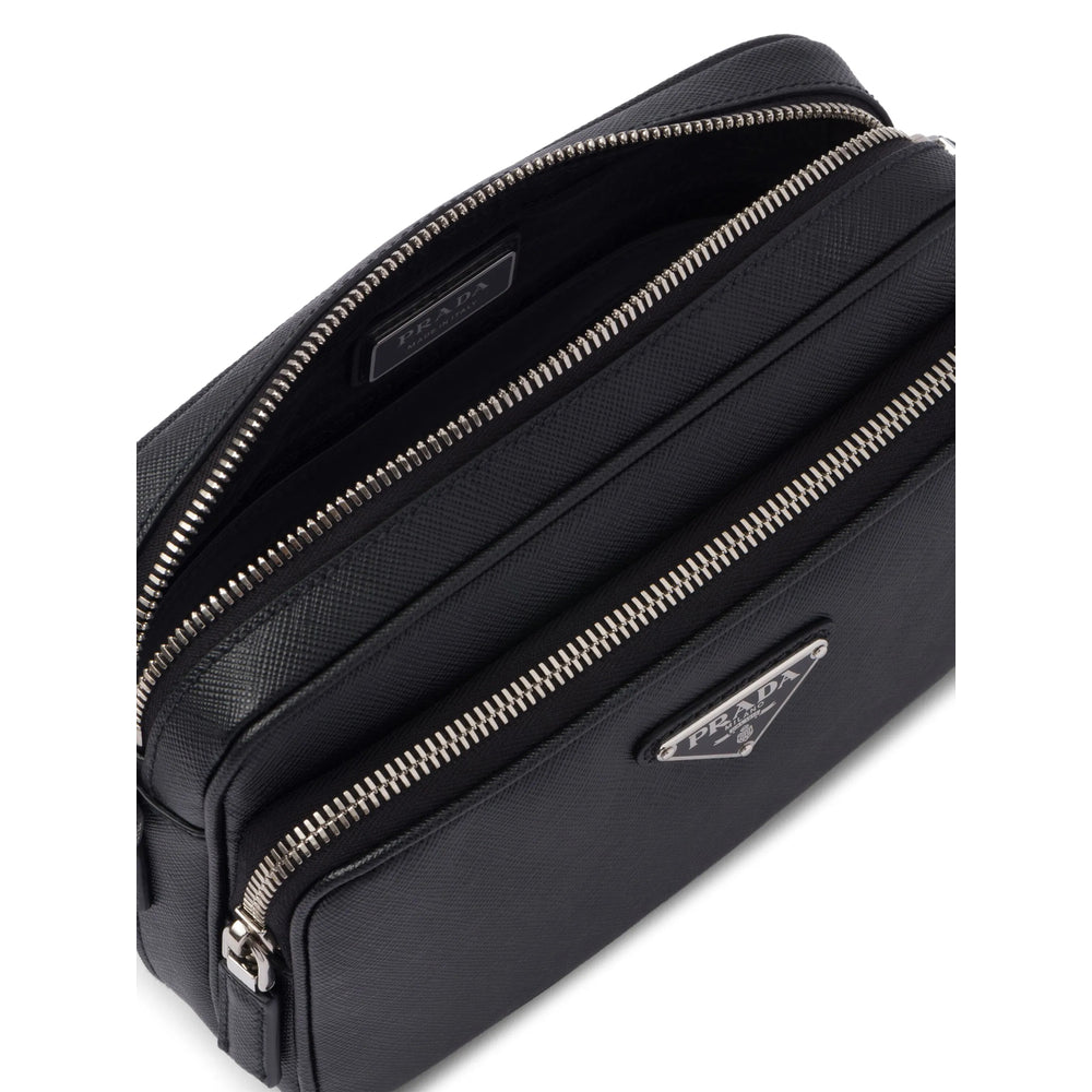 Prada Black Shoulder Bags Men