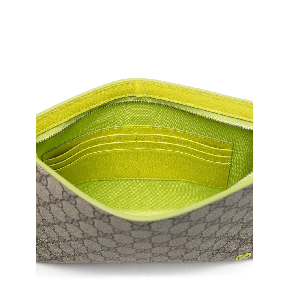 Gucci Neutrals Clutch Bags Men