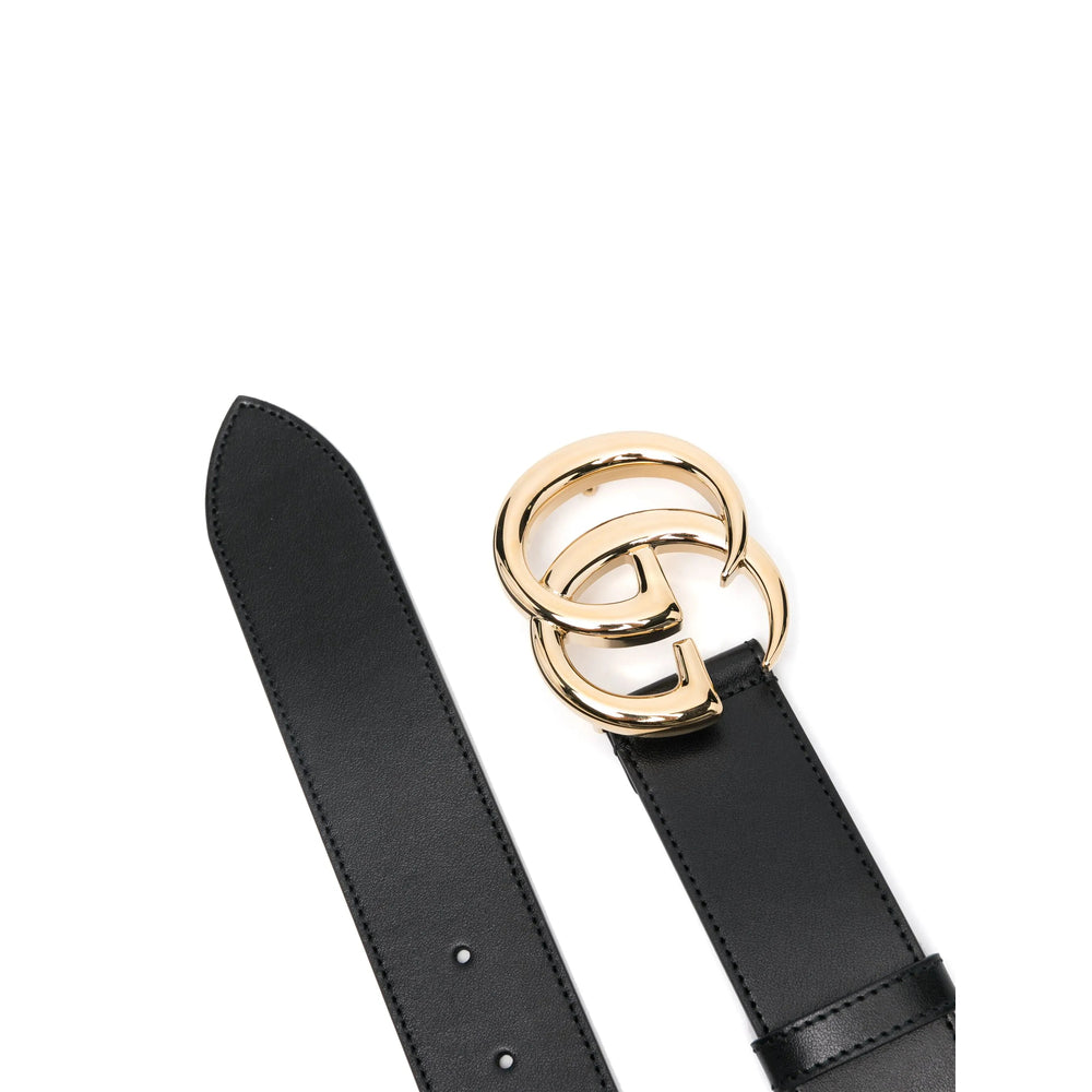 Gucci Black Belts Men