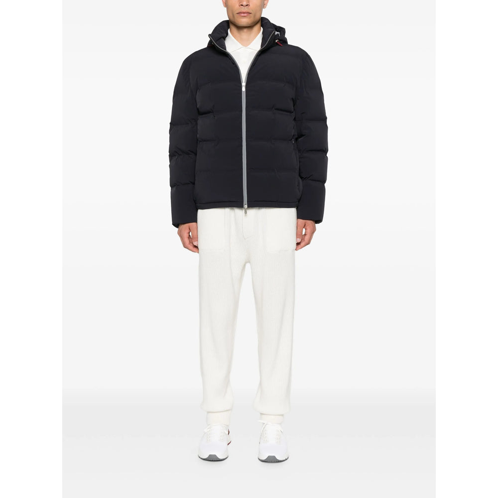Brunello Cucinelli Blue Jackets - Padded & Down Jackets Men