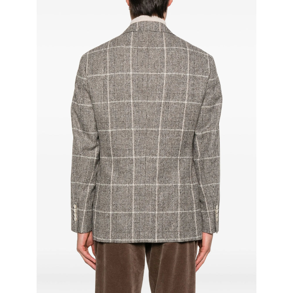 Brunello Cucinelli Brown Jackets - Blazers Men