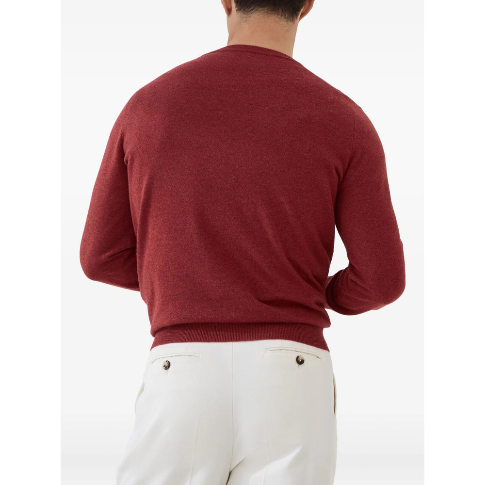 Brunello Cucinelli Red Sweaters & Knitwear - Jumpers Men