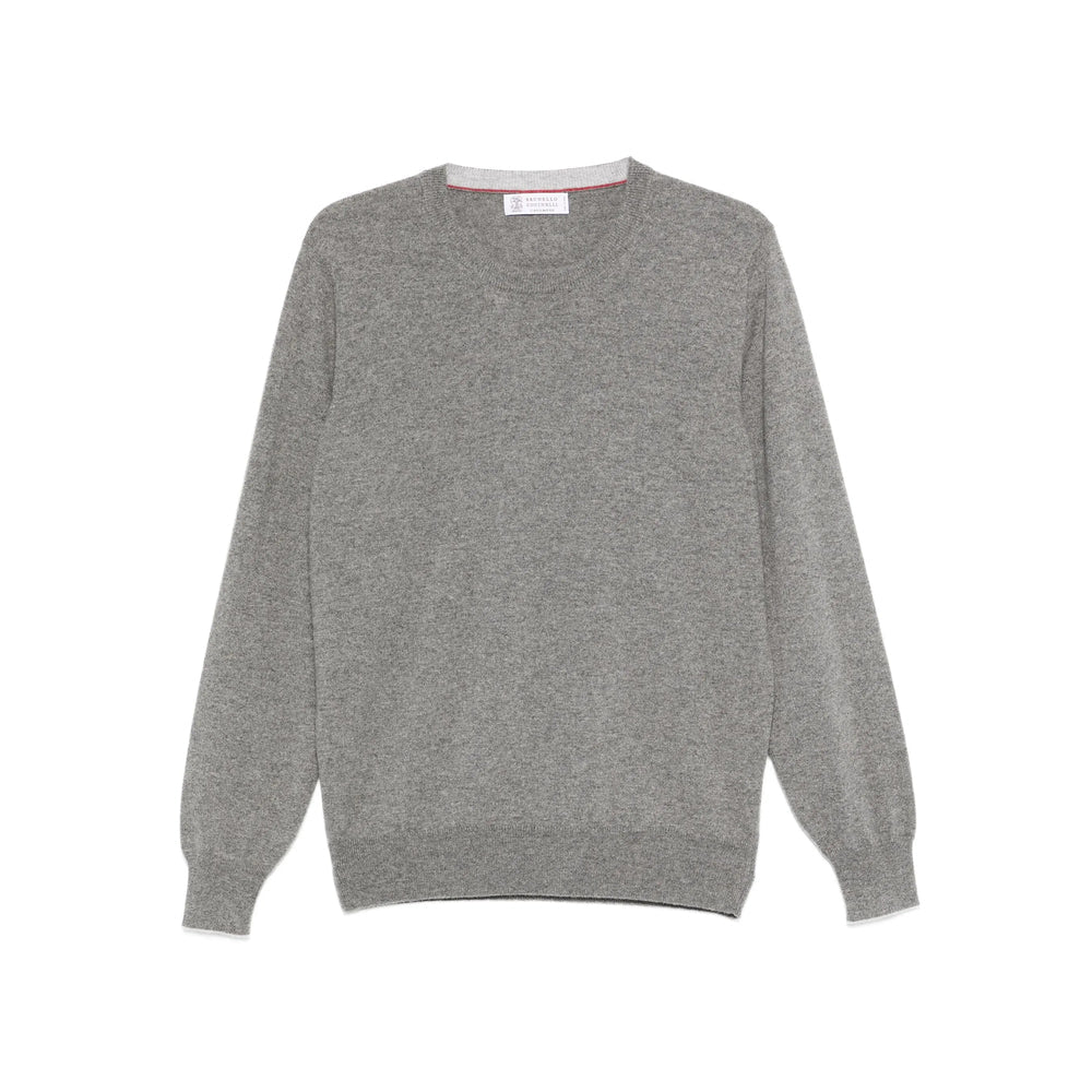 Brunello Cucinelli Grey Sweaters & Knitwear - Jumpers Men
