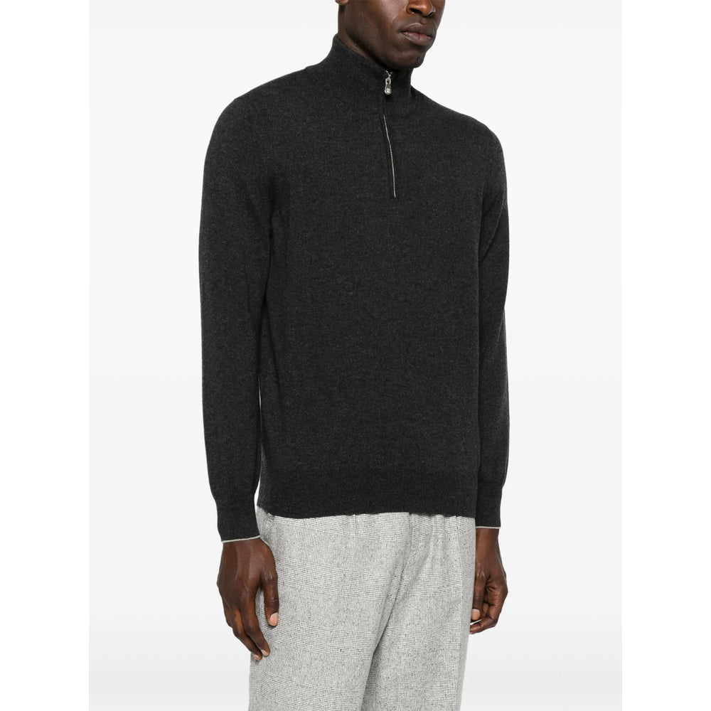 Brunello Cucinelli Grey Sweaters & Knitwear - Sweatshirts Men