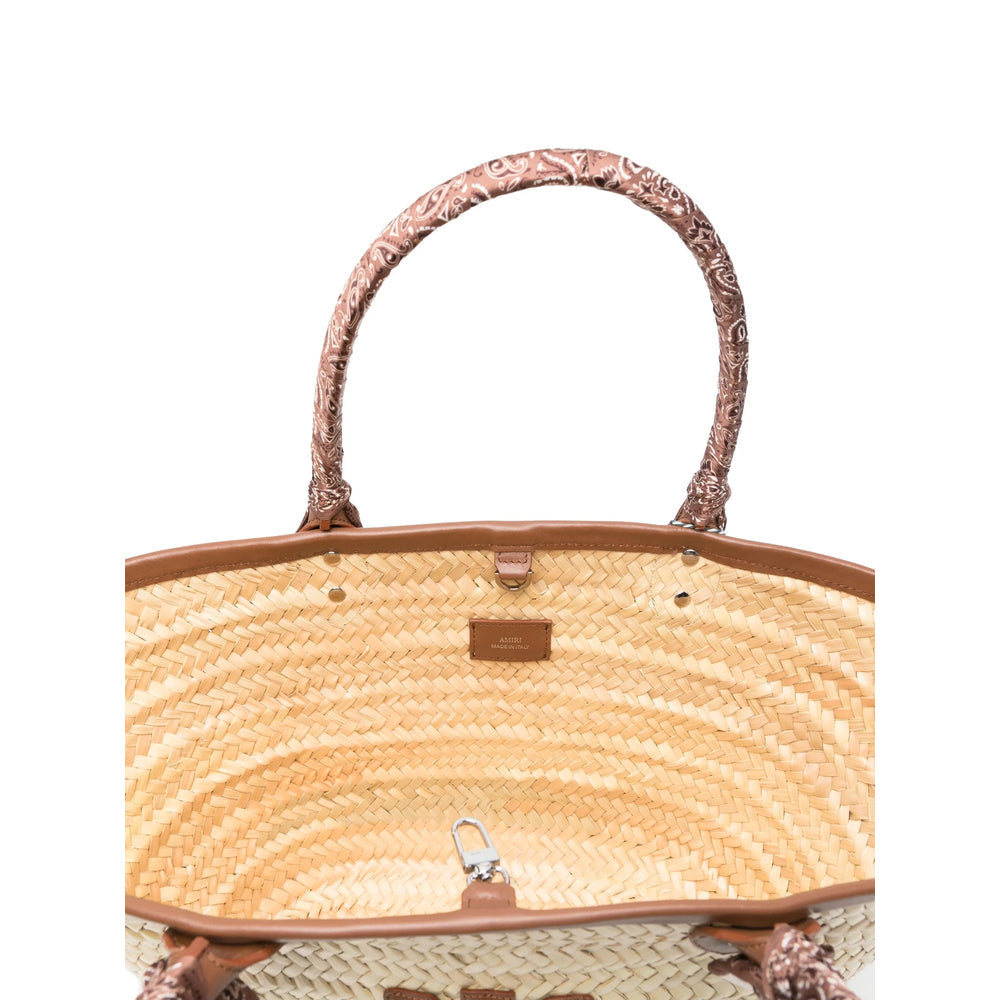 Amiri Neutrals Tote Bags Women