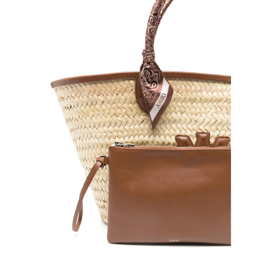 Amiri Neutrals Tote Bags Women