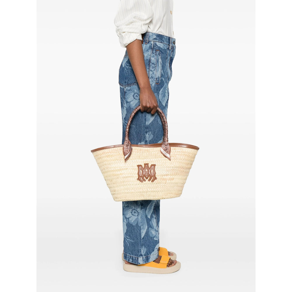 Amiri Neutrals Tote Bags Women