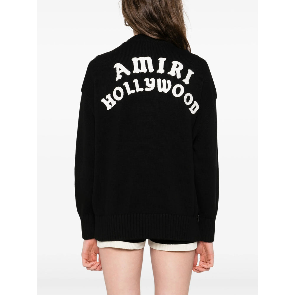 Amiri Black Knitwear - Cardigans Women