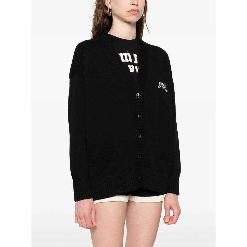 Amiri Black Knitwear - Cardigans Women