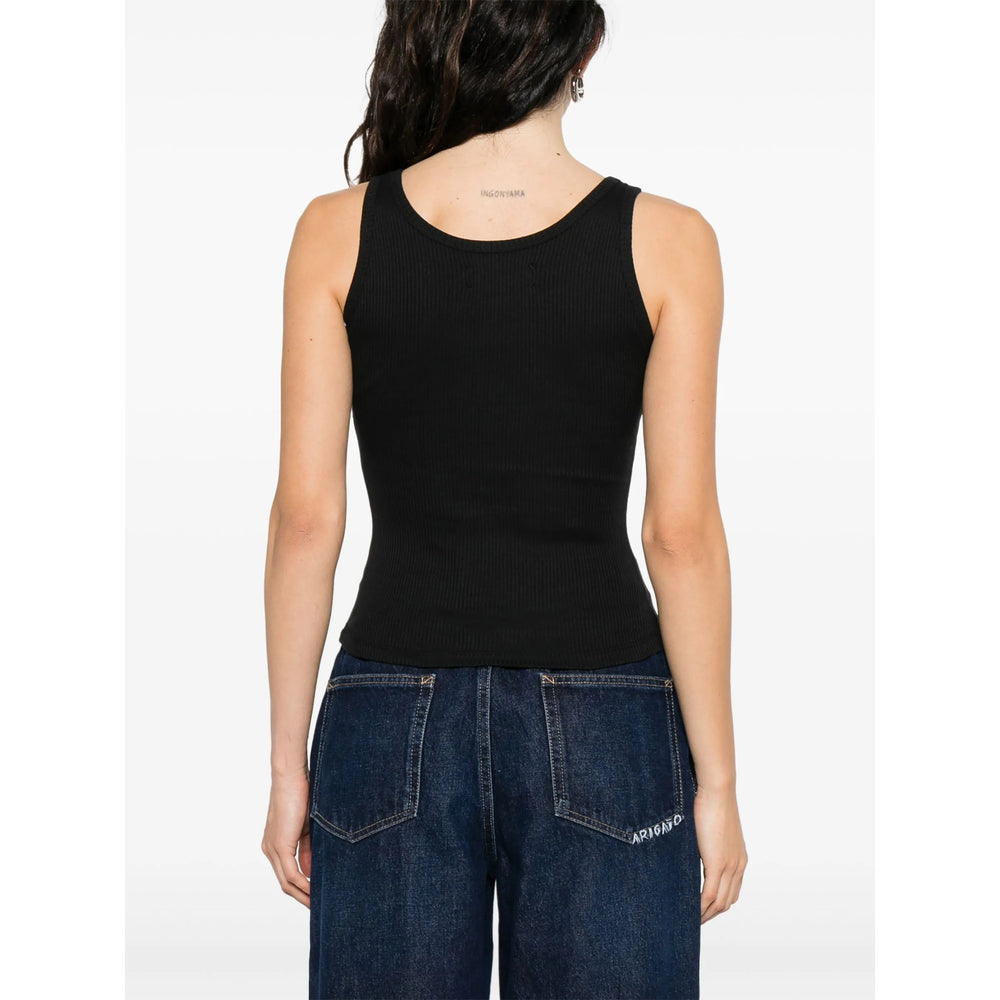 Amiri Black Tops - Vests & Tank Tops Women