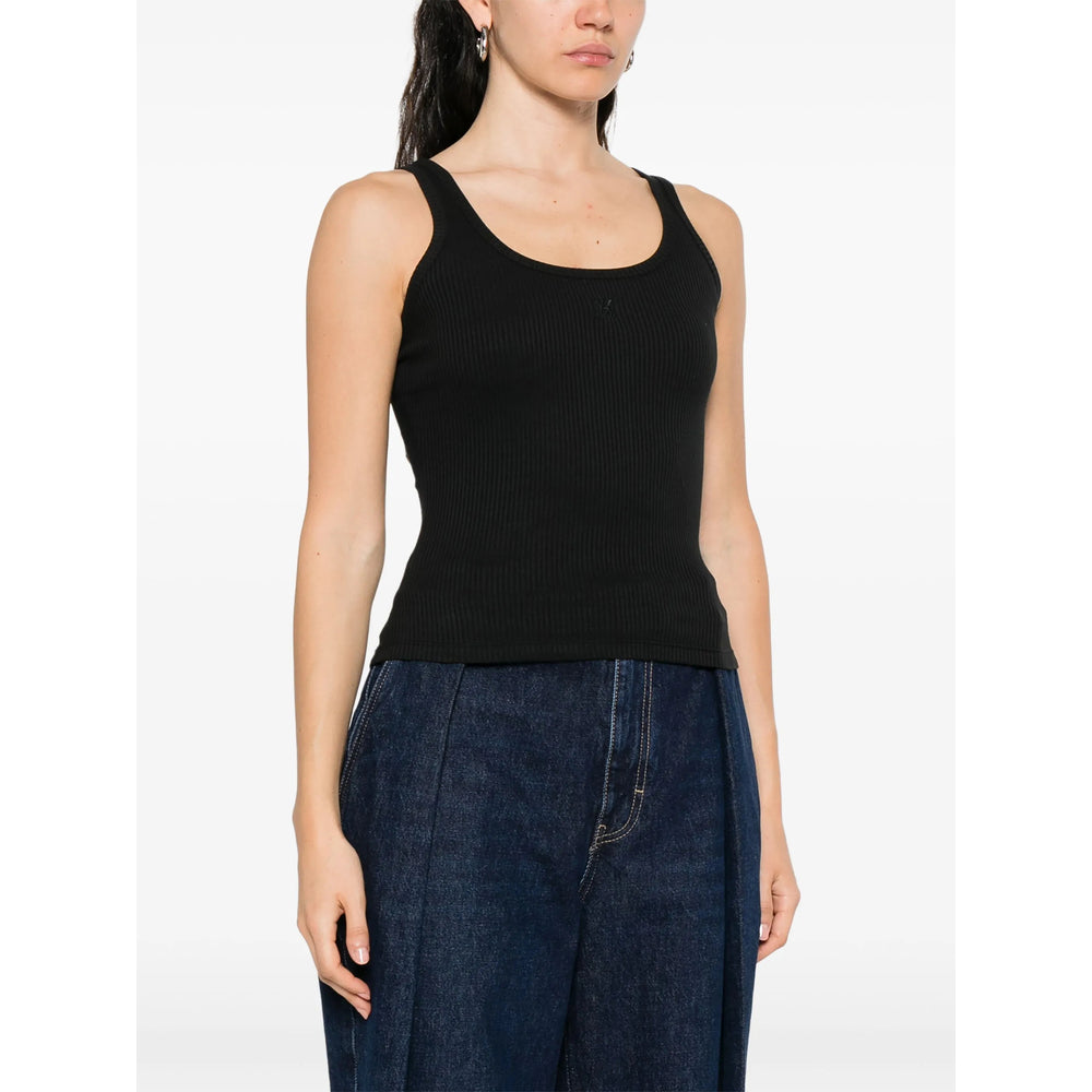 Amiri Black Tops - Vests & Tank Tops Women