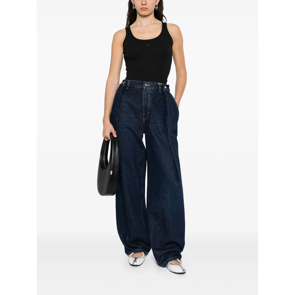 Amiri Black Tops - Vests & Tank Tops Women