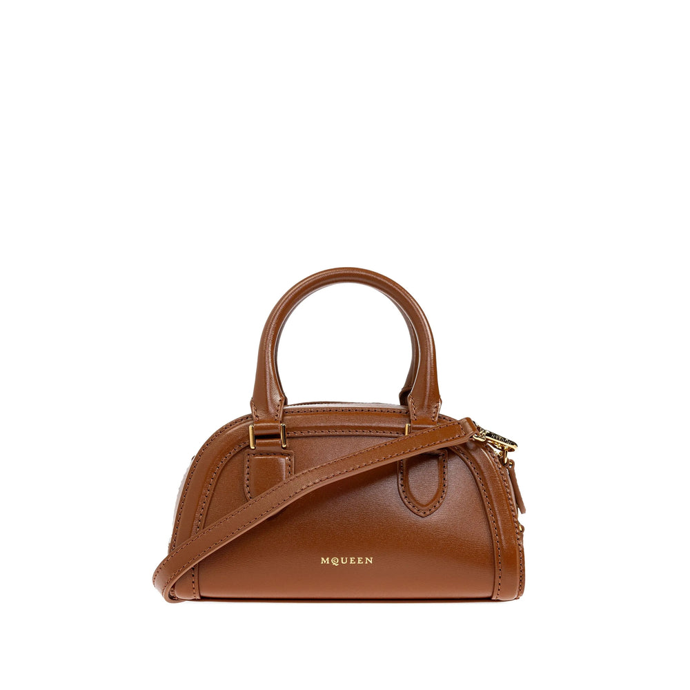 Alexander Mcqueen Brown Tote Bags Women