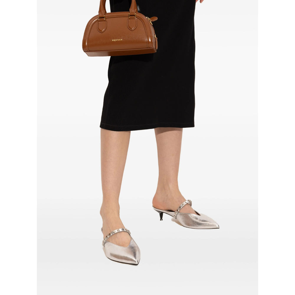 Alexander Mcqueen Brown Tote Bags Women