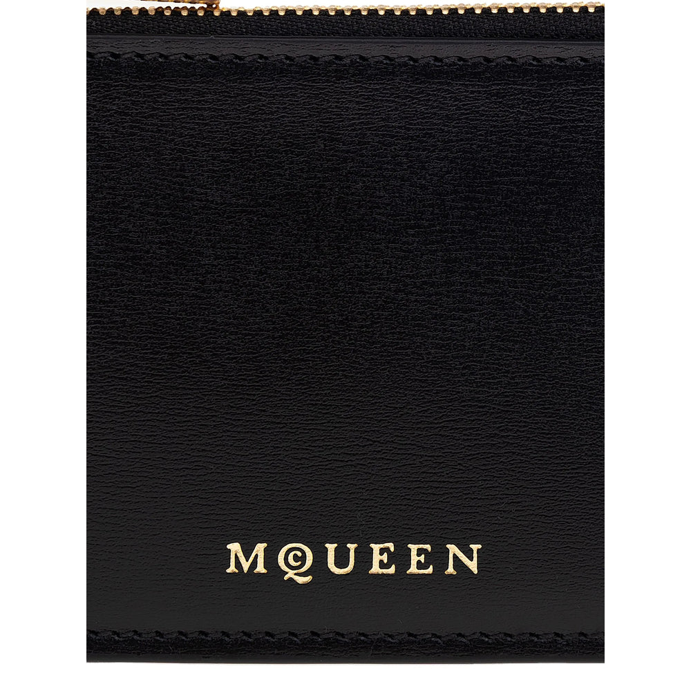 Alexander Mcqueen Black Wallets & Purses Women