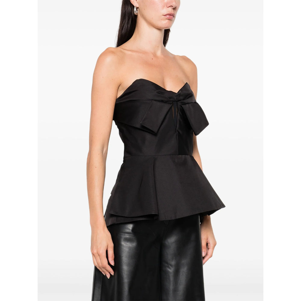 Alexander Mcqueen Black Tops - Blouses Women