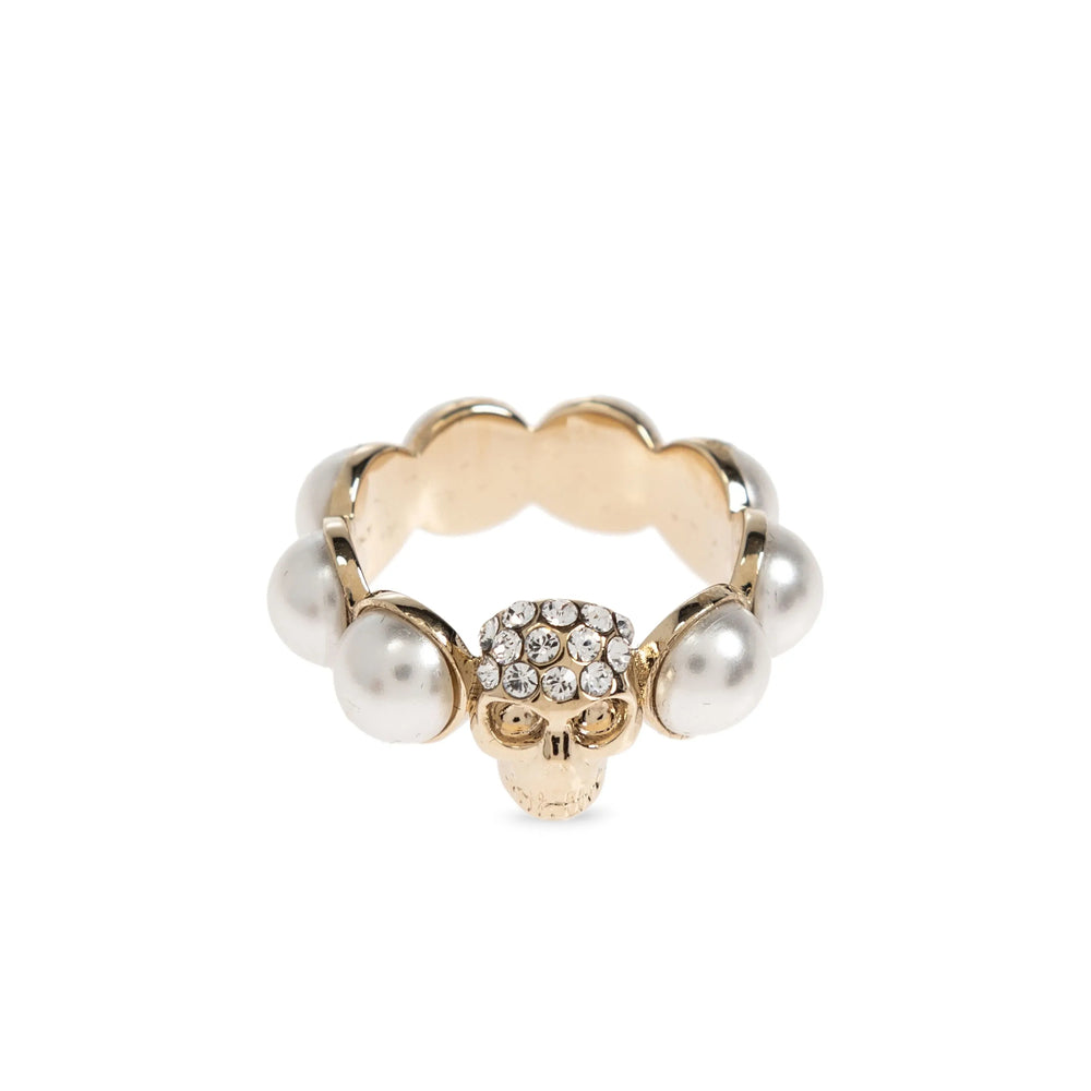 Alexander Mcqueen Gold Rings Women