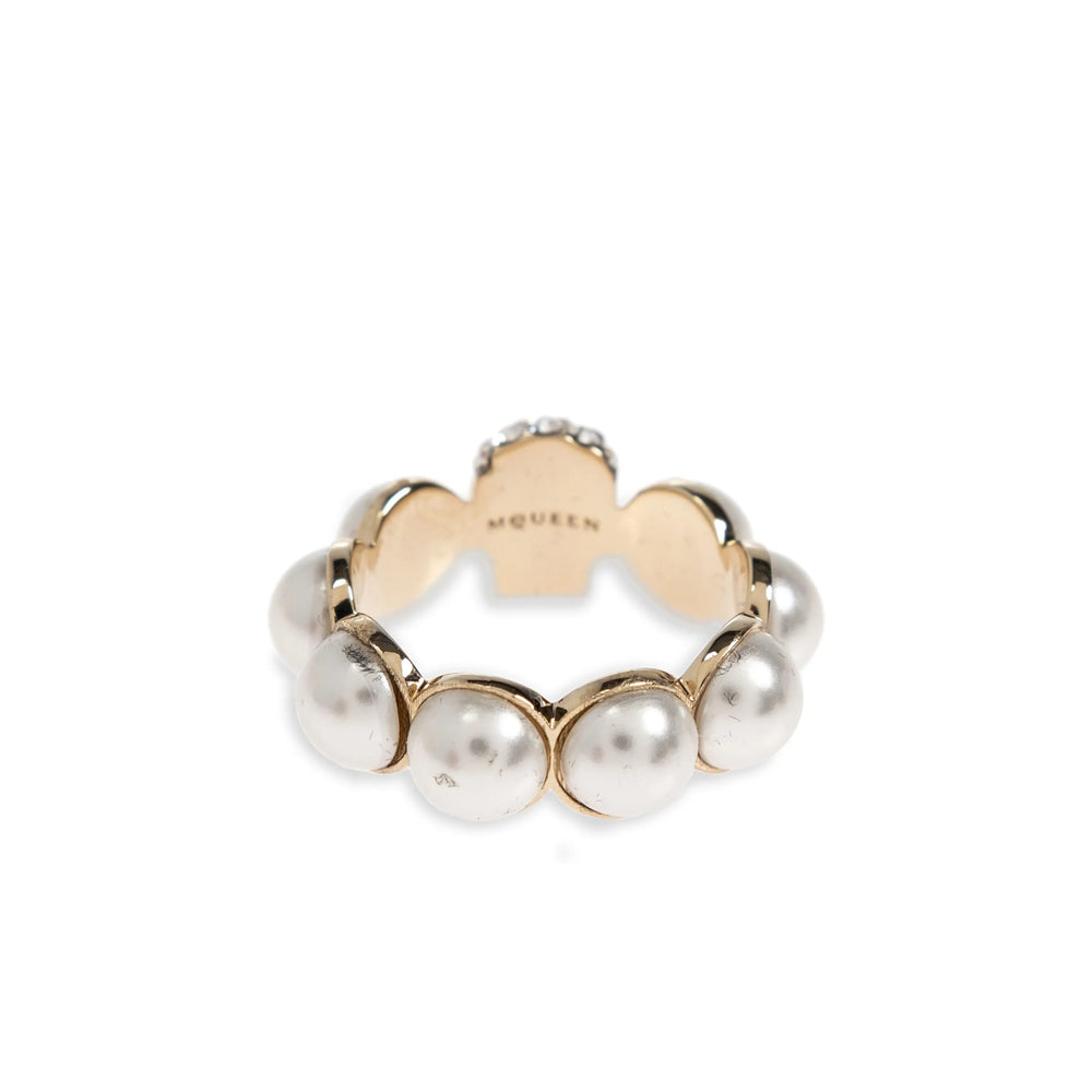 Alexander Mcqueen Gold Rings Women