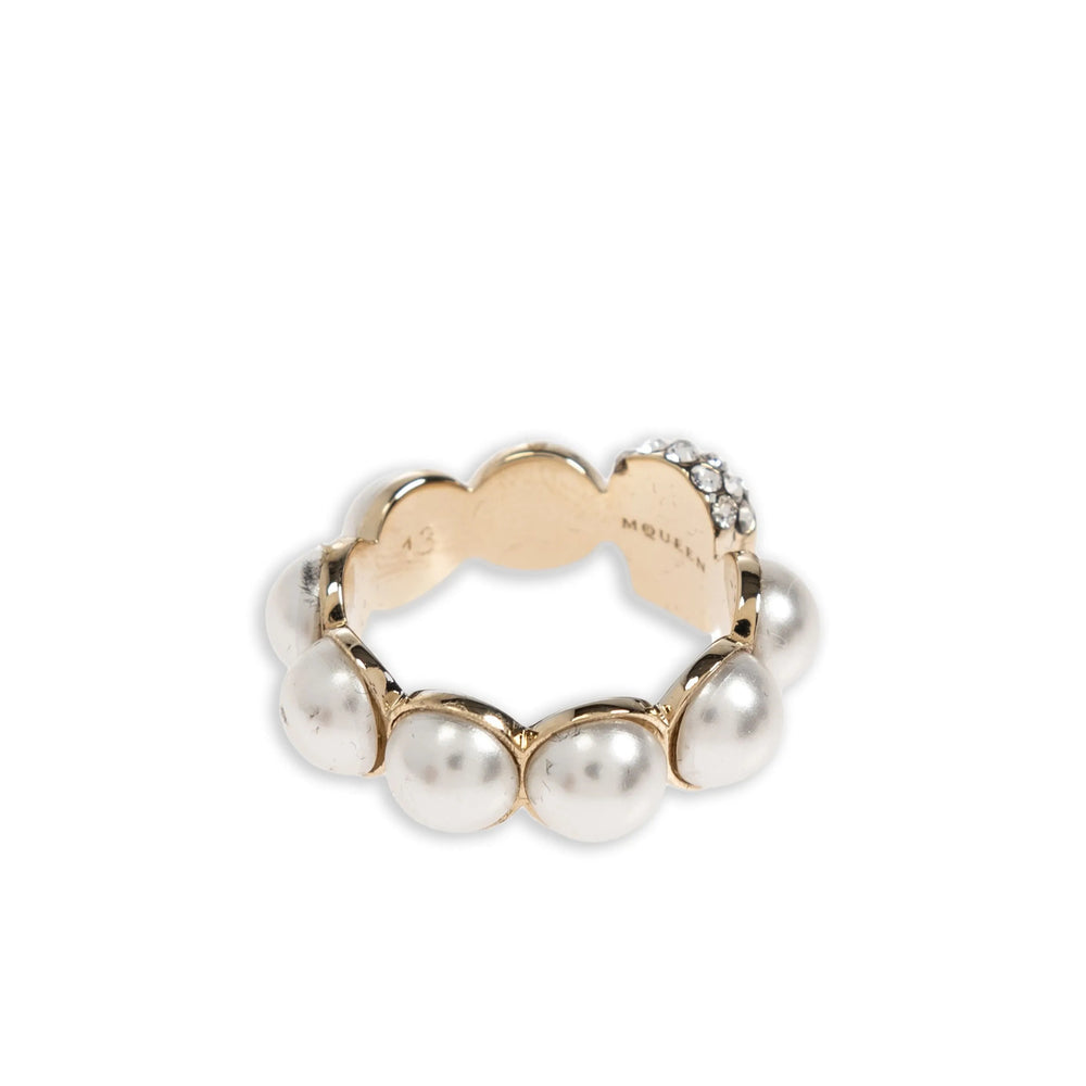 Alexander Mcqueen Gold Rings Women