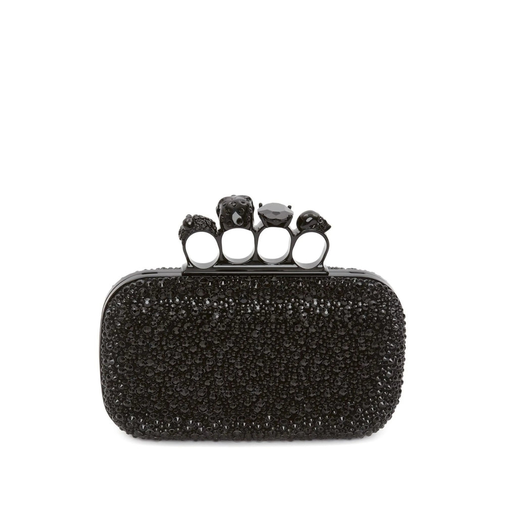 Alexander Mcqueen Black Clutch Bags Women