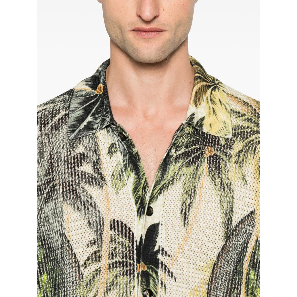 Amiri Green Shirts Men