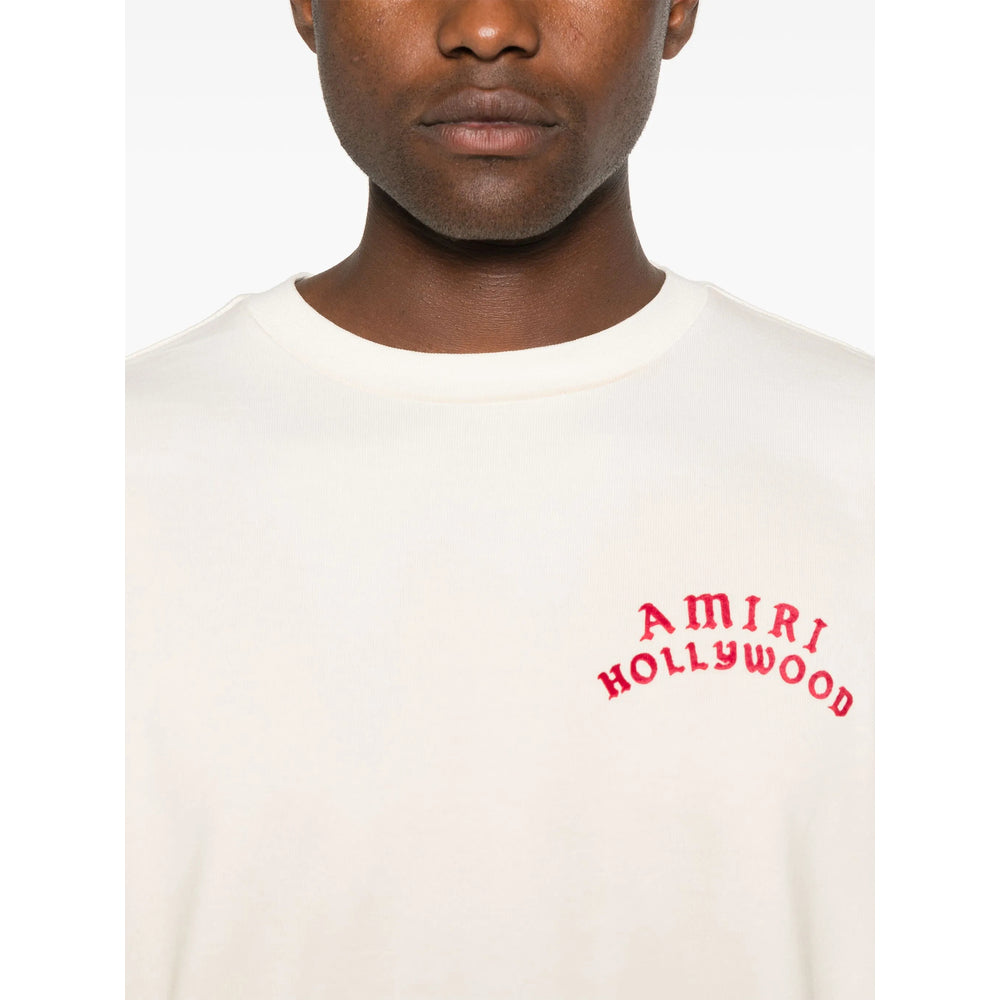 Amiri Neutrals T-Shirts & Vests - T-Shirts Men