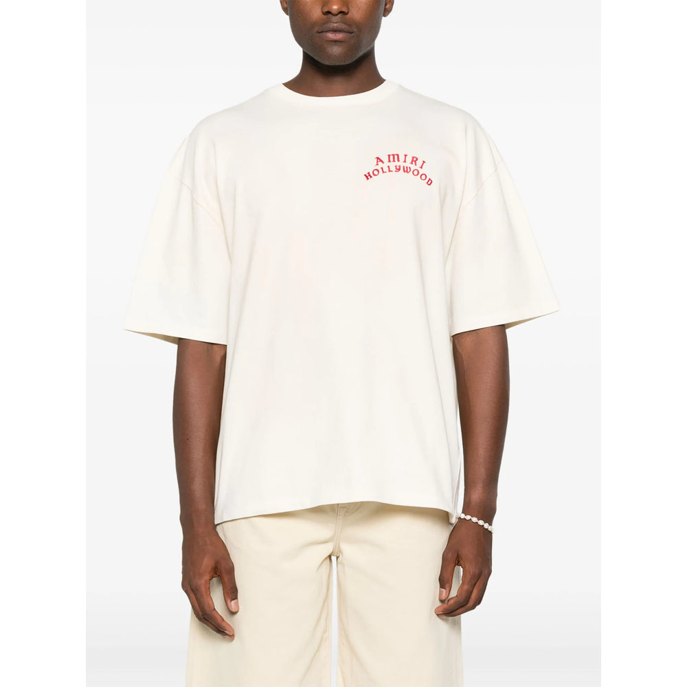 Amiri Neutrals T-Shirts & Vests - T-Shirts Men