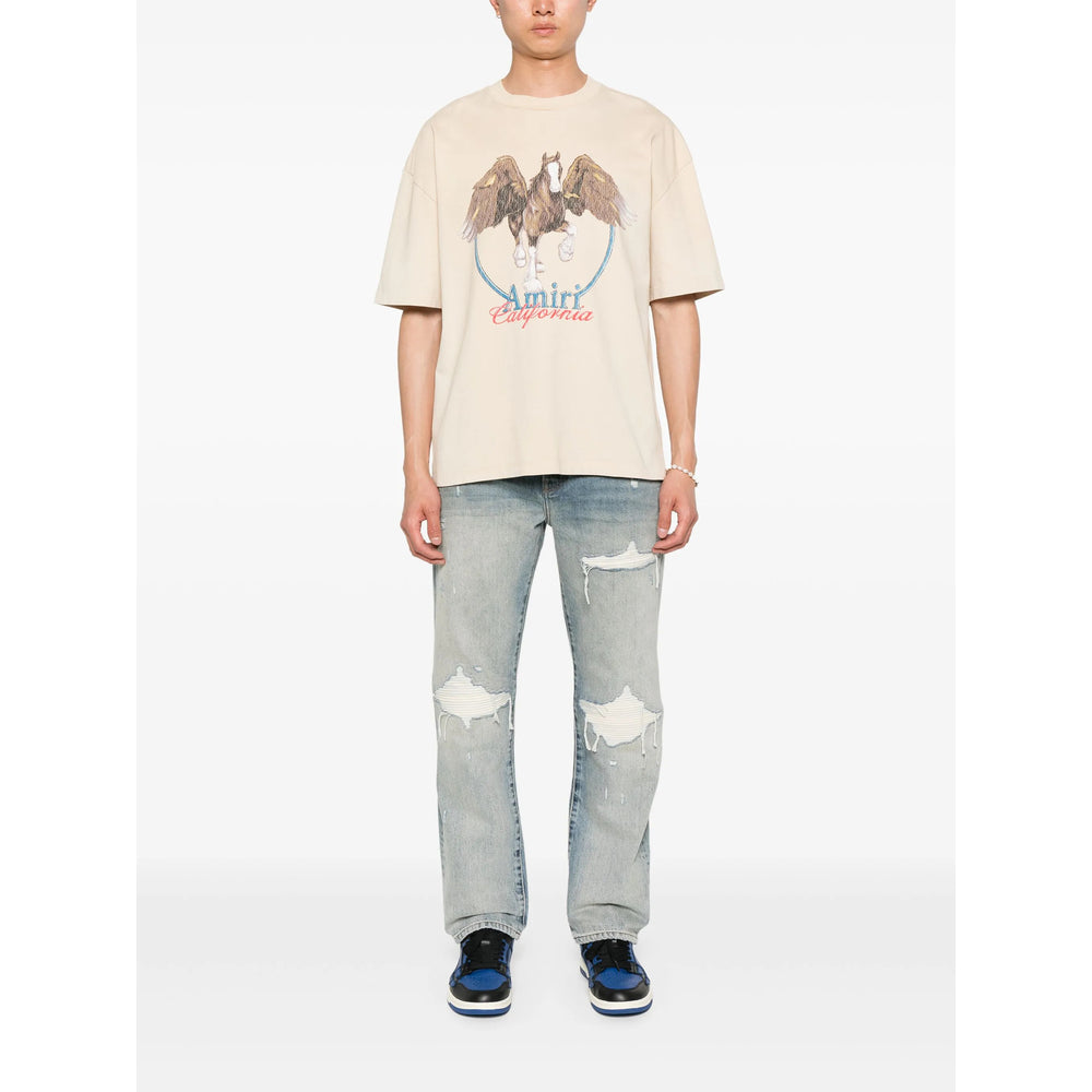 Amiri Blue Denim - Regular & Straight-Leg Jeans Men