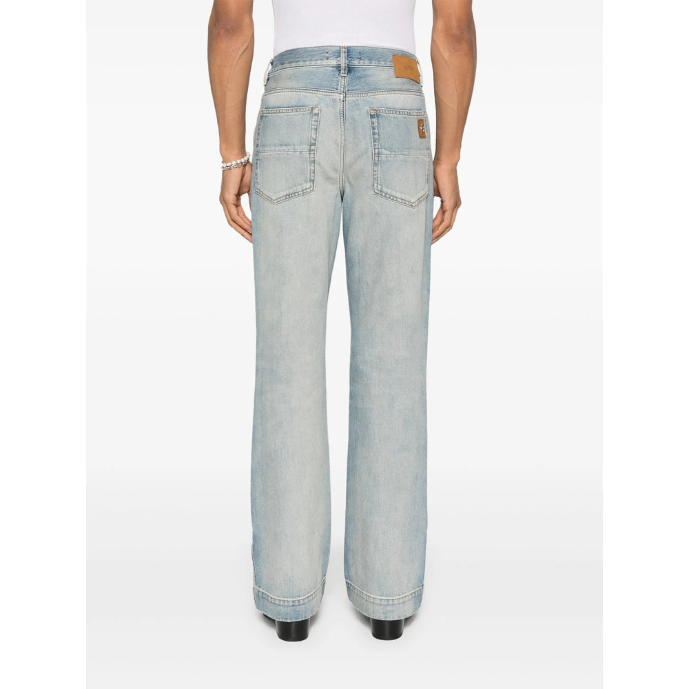 Amiri Blue Denim - Regular & Straight-Leg Jeans Men