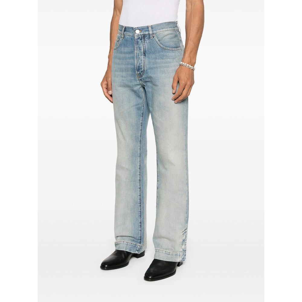Amiri Blue Denim - Regular & Straight-Leg Jeans Men