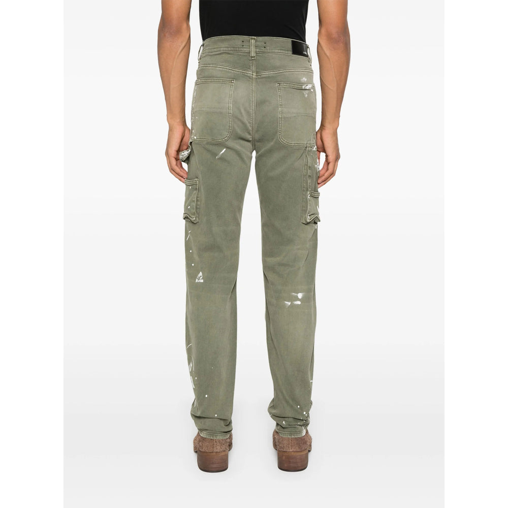 Amiri Green Denim - Regular & Straight-Leg Jeans Men