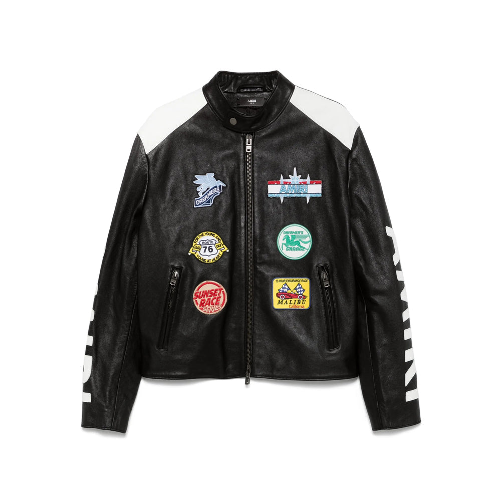 Amiri Black Jackets - Leather Jackets Men