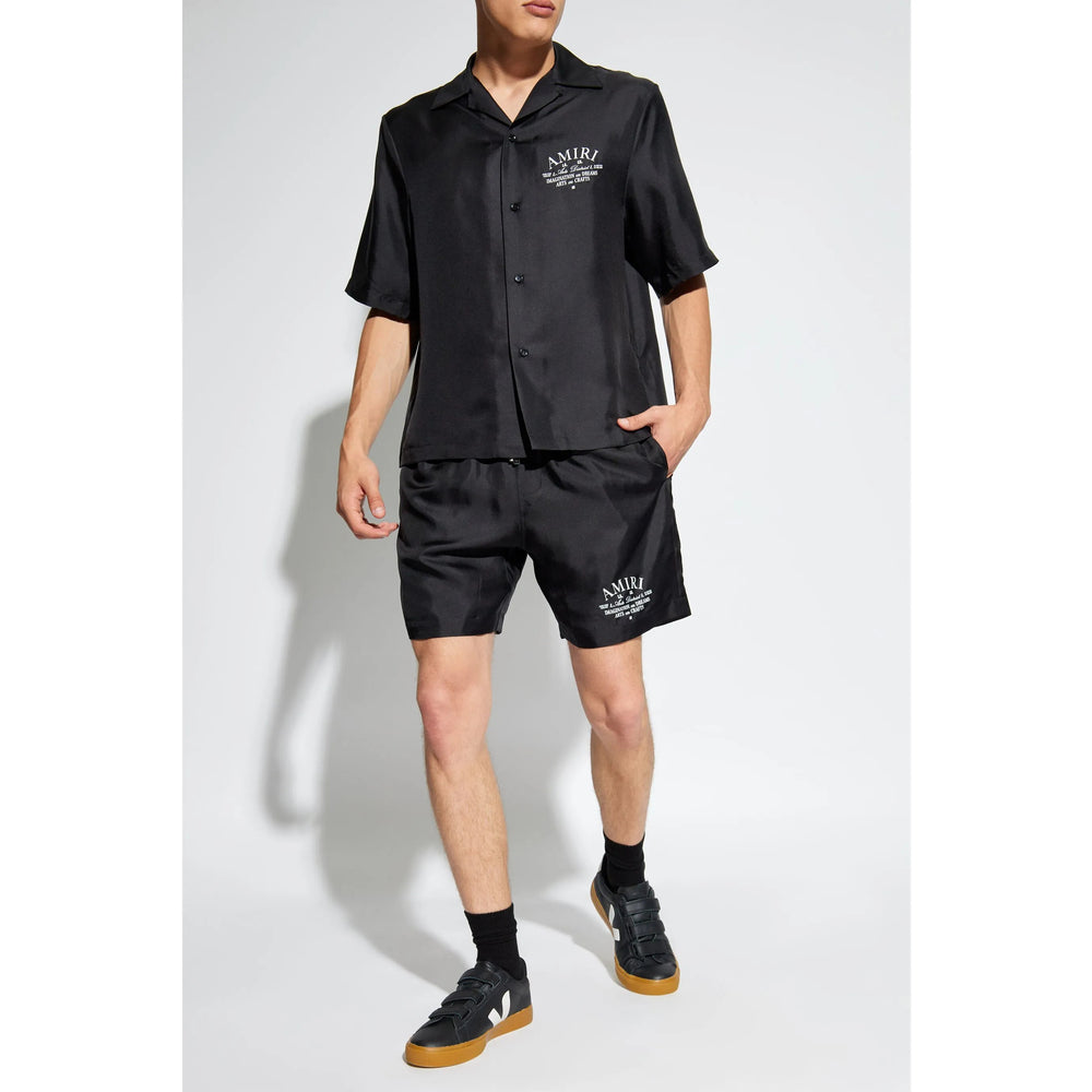 Amiri Black Shorts - Deck Shorts Men