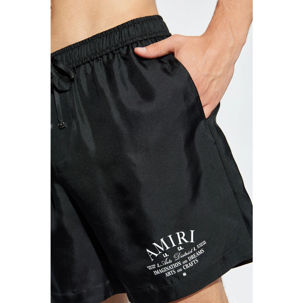 Amiri Black Shorts - Deck Shorts Men