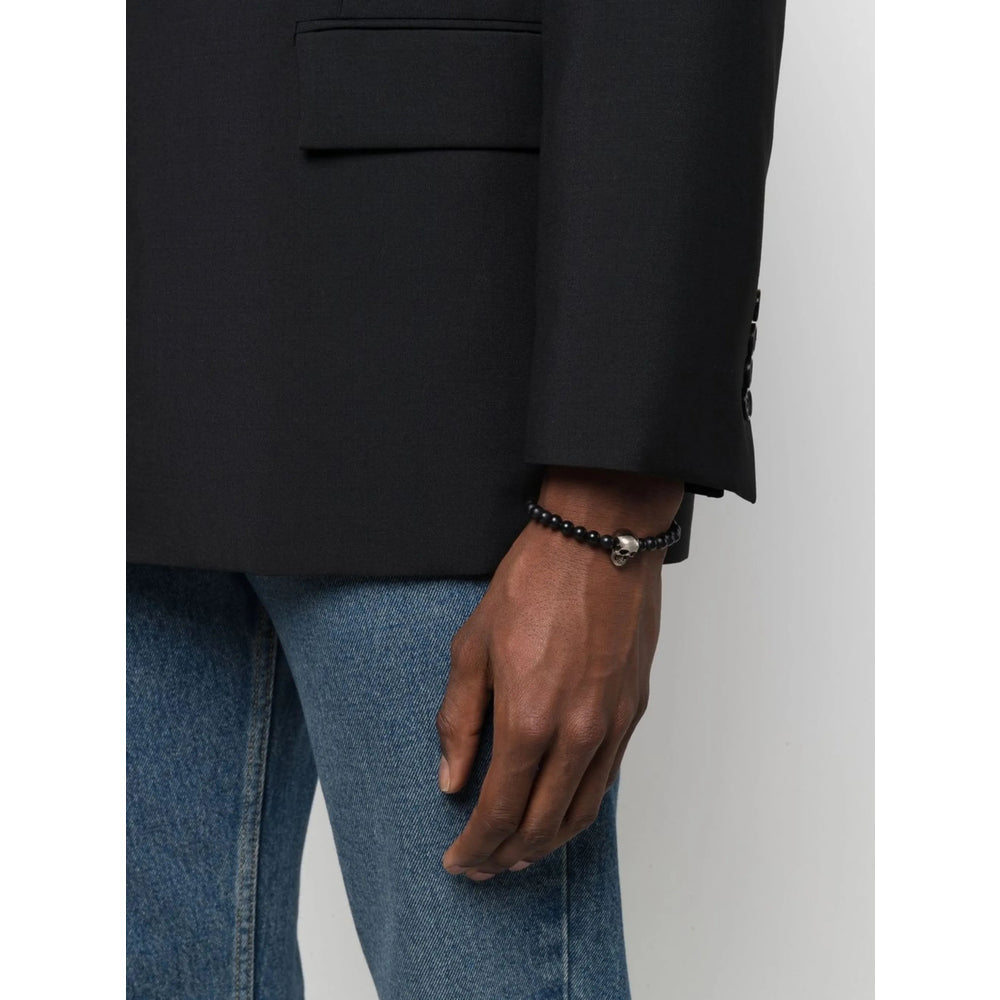 Alexander Mcqueen Black Bracelets Men