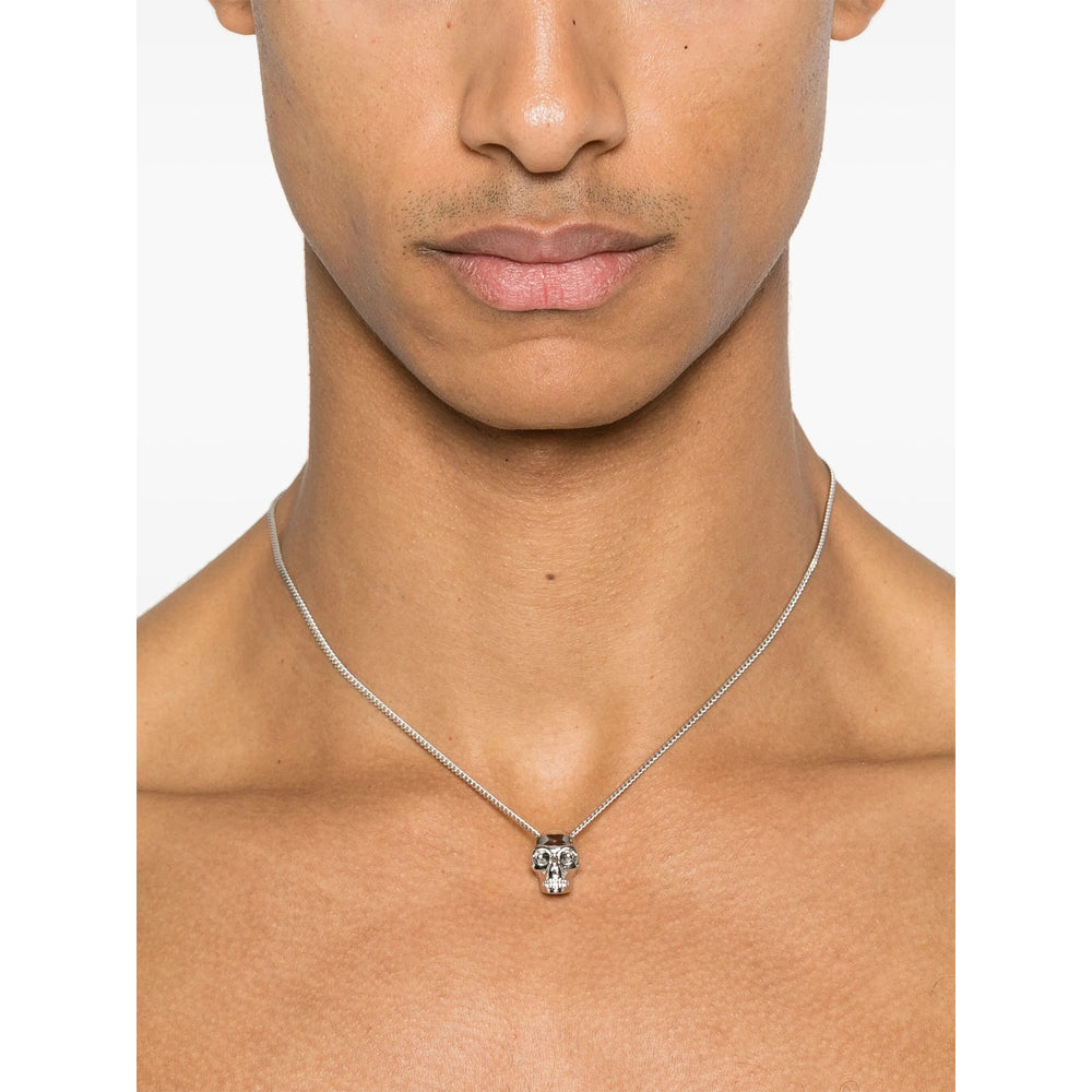 Alexander Mcqueen Silver Necklaces Men