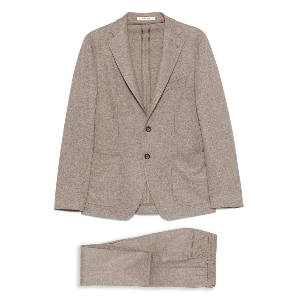 Tagliatore Neutrals Suits - Single Breasted Suits Men