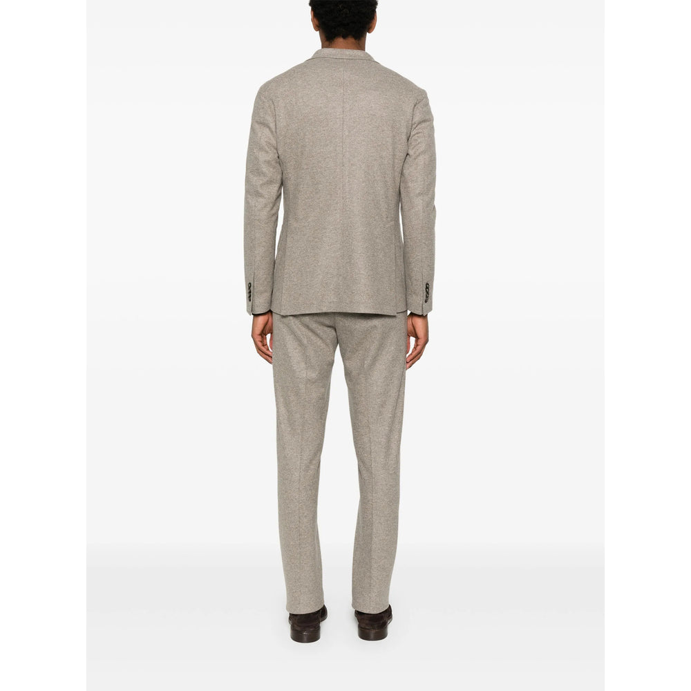 Tagliatore Neutrals Suits - Single Breasted Suits Men