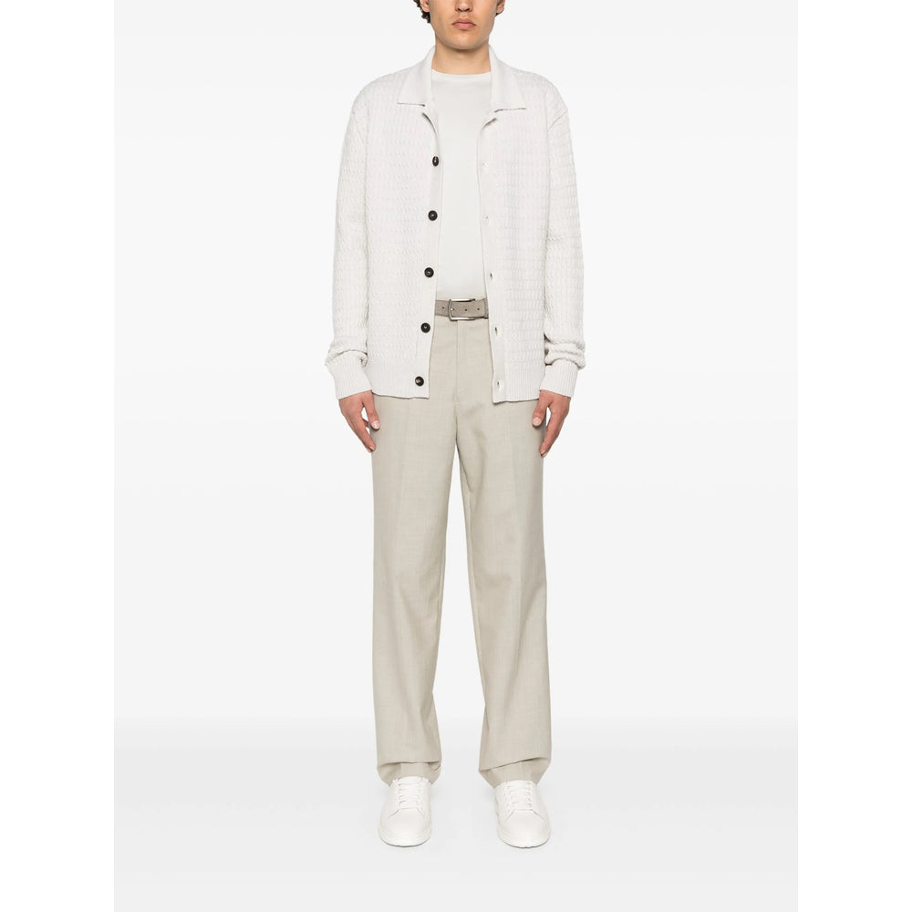 Tagliatore Neutrals Sweaters & Knitwear - Cardigans Men