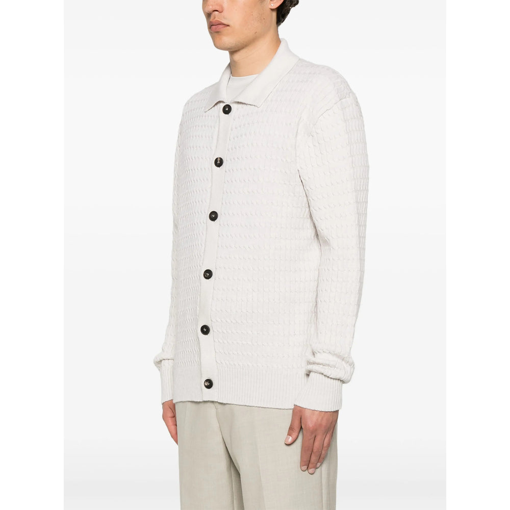Tagliatore Neutrals Sweaters & Knitwear - Cardigans Men