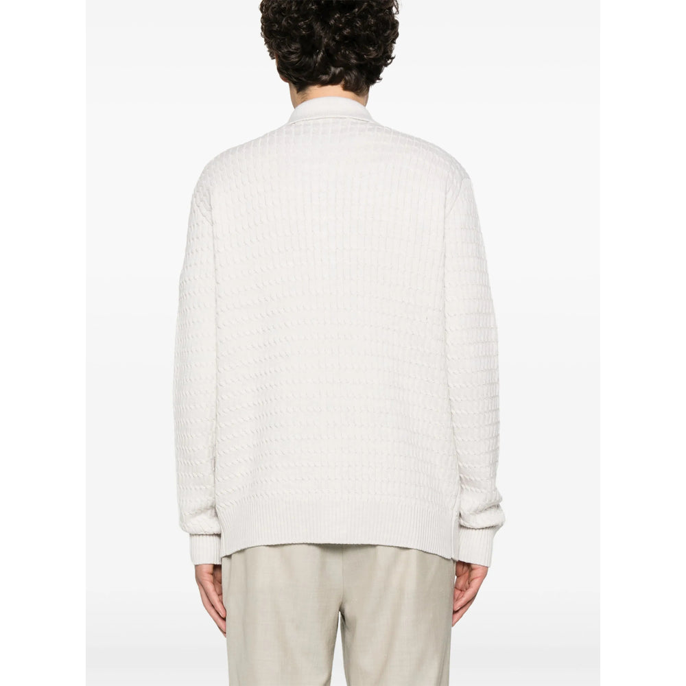 Tagliatore Neutrals Sweaters & Knitwear - Cardigans Men