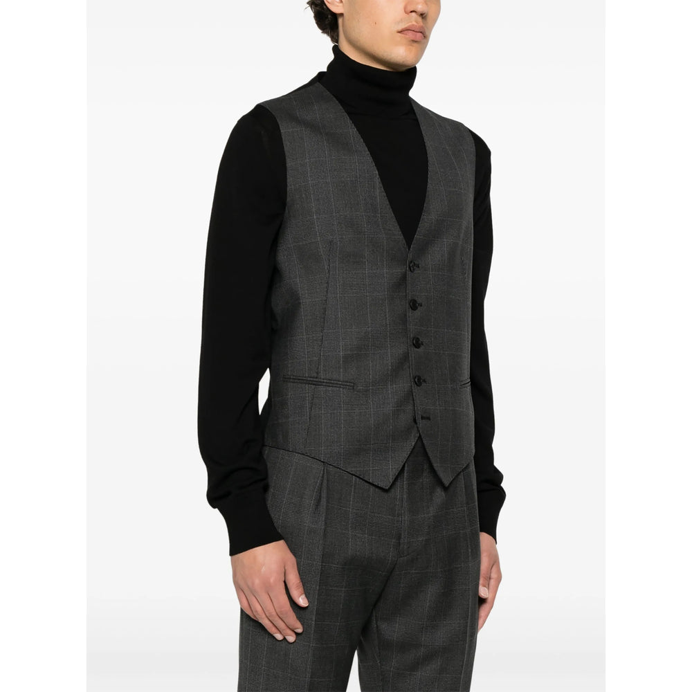 Tagliatore Black Jackets - Waistcoats & Gilets Men