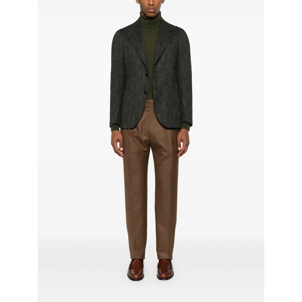 Tagliatore Green Jackets - Blazers Men